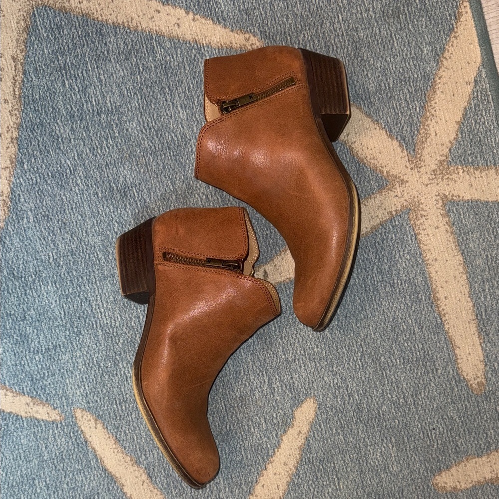 Lucky Leather Ankle Boots brown, 8 1/2, daily wear, business, western - Picture 3 of 7